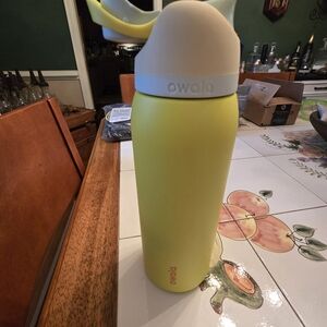 Owala Yellow Water Bottle